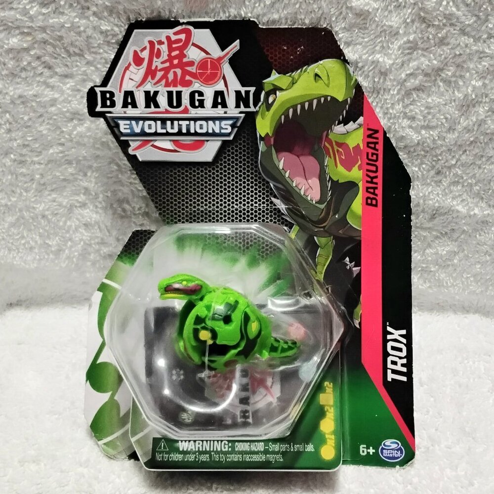 BNIP Bakugan Evolutions Trox Brawler by Spin Master!!